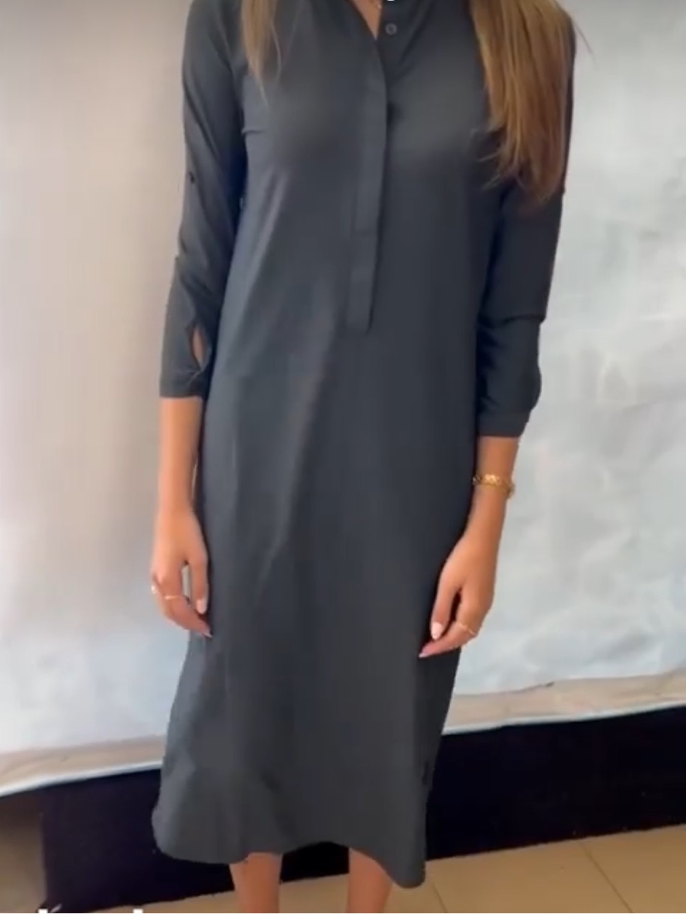 Under cover water dress in orange